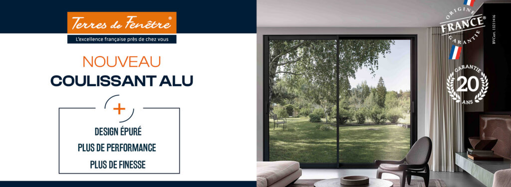 Nouveau Coulissant ALU chez Balagne Menuiserie Concept
