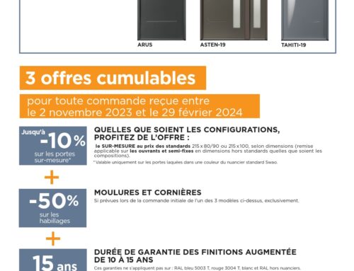 Profitez d’une promotion SUR-MESURE !