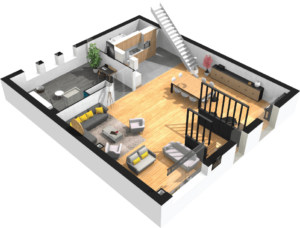 home by me par Nh Création pour balagne menuiserie concept