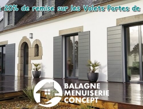 Le printemps des Promos sur les Volets Battants chez Balagne Menuiserie Concept