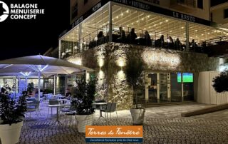 réalisation sur le port de calvi par balagne menuiserie concept