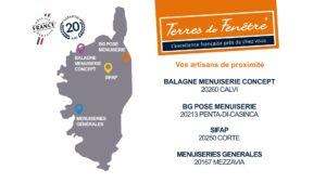 balagne menuiserie concept réseau terres de fenetre en corse