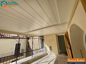 Pergola bioclimatique à Calenzana | Réalisation Balagne Menuiserie Concept