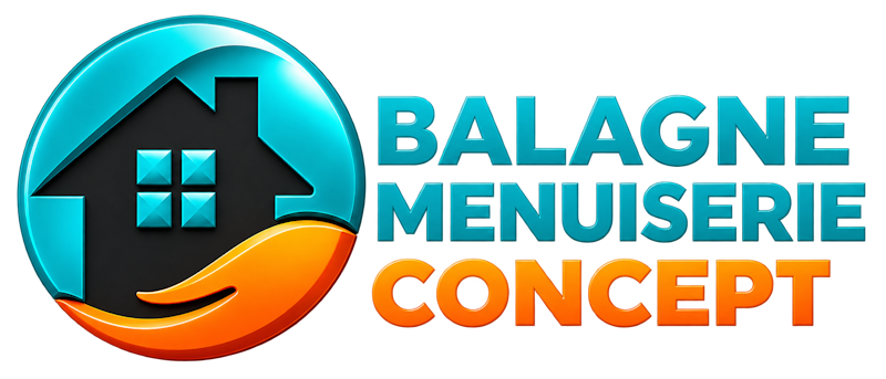 Balagne Menuiserie Concept Logo