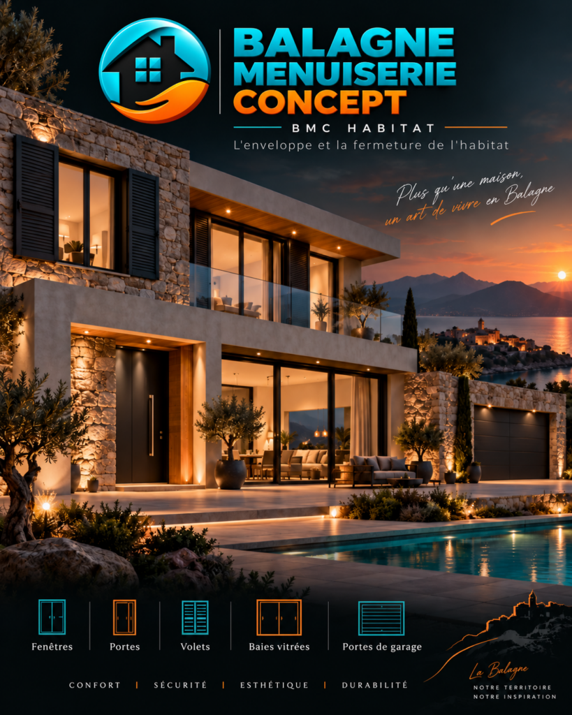 Balagne Menuiserie Concept | Menuiserie, Outdoor et Aménagement intérieur en Balagne